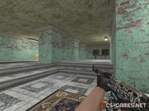 Модель AK-47 «Wasteland Rebel» для CS 1.6