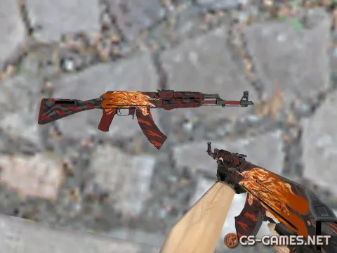 Модель AK-47 «Howl» для CS 1.6