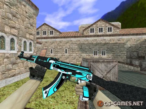 Модель HD AK-47 «Monarch» для CS 1.6