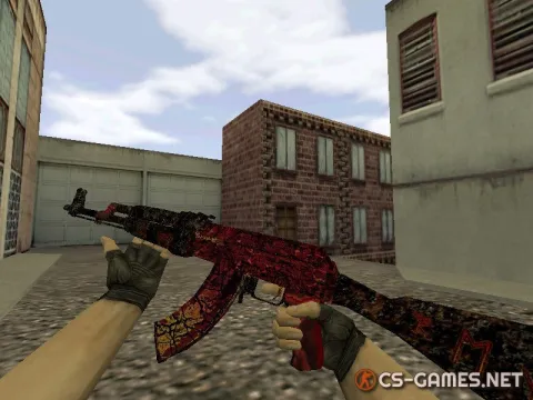 Модель HD AK-47 «Armagedon» для CS 1.6