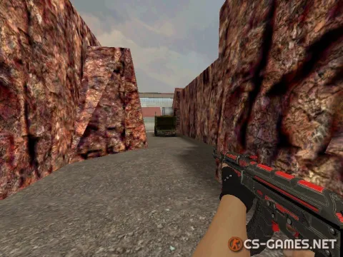 Модель HD AK-47 «Dark Lord» для CS 1.6