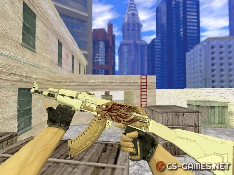 Модель HD AK-47 «Light Of King» для CS 1.6