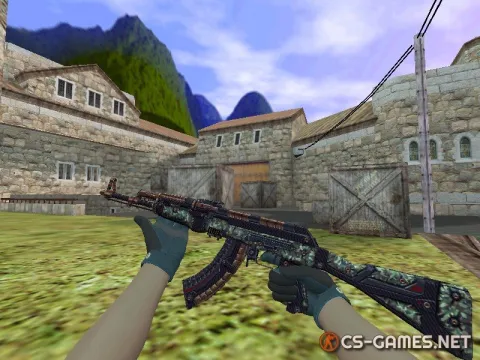 Модель HD AK-47 «Abrams» для CS 1.6