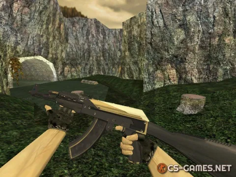 Модель HD AK-47 «Divine» для CS 1.6