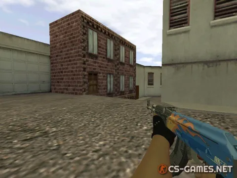 Модель HD AK-47 «Stainless» для CS 1.6
