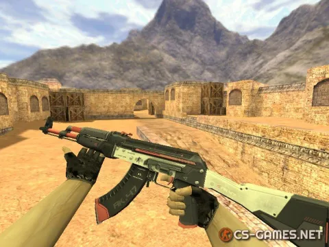 Модель HD AK-47 «Cyrex» для CS 1.6