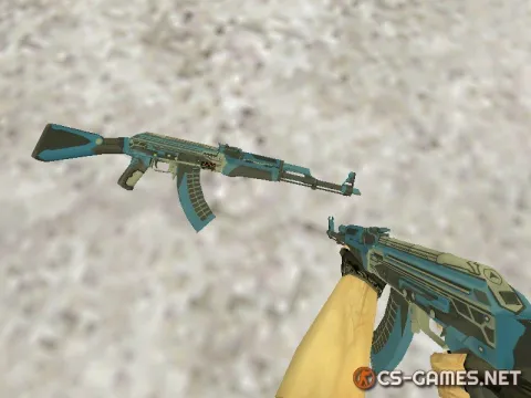 Модель HD AK-47 «Deimos» для CS 1.6