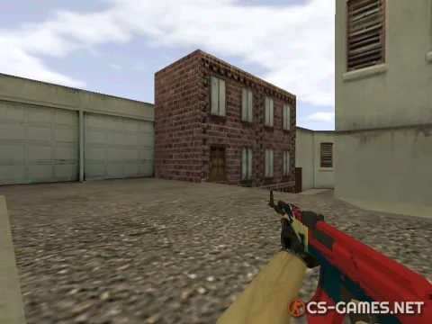 Модель AK-47 «Red Force» для CS 1.6