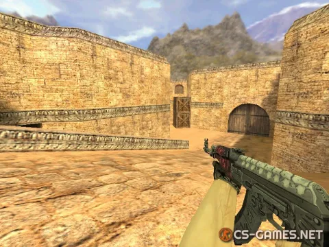 Модель HD AK-47 «Shallow Grave» для CS 1.6