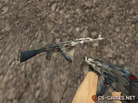 Модель HD AK-47 «White Fang» для CS 1.6