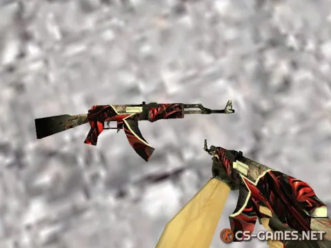 Модель AK-47 «Starladder» для CS 1.6