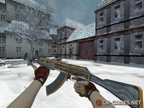 Модель HD AK-47 «Rhombrero» для CS 1.6