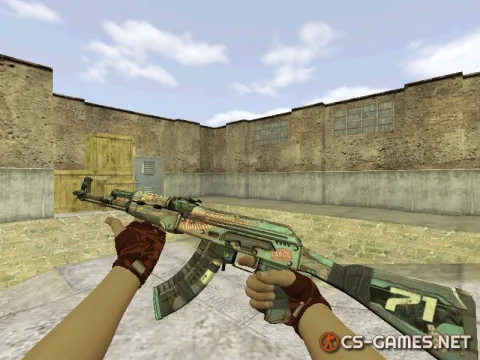 Модель HD AK-47 «Nibbler» для CS 1.6