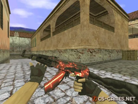 Модель HD AK-47 «Gormortra» для CS 1.6