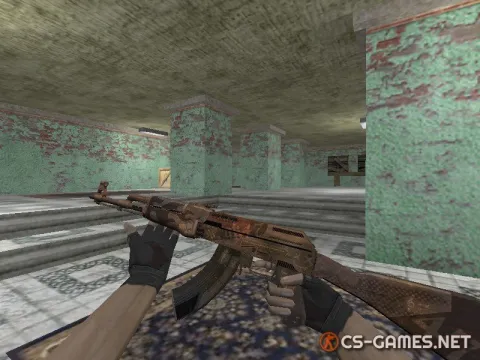 Модель HD AK-47 «Biker» для CS 1.6