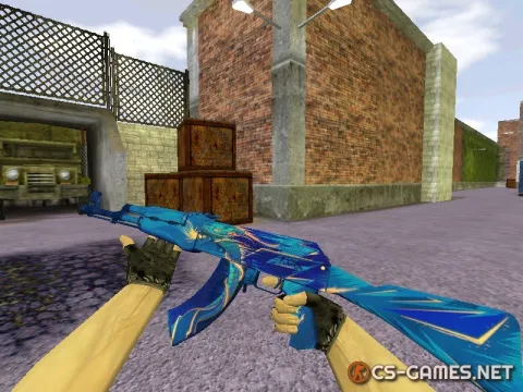 Модель HD AK-47 «Drakestorm» для CS 1.6
