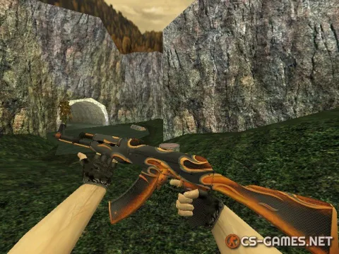 Модель AK-47 «Dark Matter» для CS 1.6