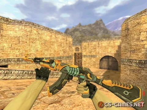 Модель HD AK-47 «Colony Eradicator» для CS 1.6