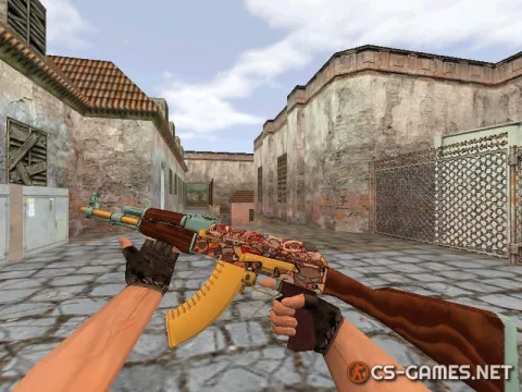 Модель AK-47 «PawPaw» для CS 1.6