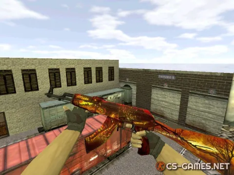 Модель AK-47 «Lycanthrope» для CS 1.6
