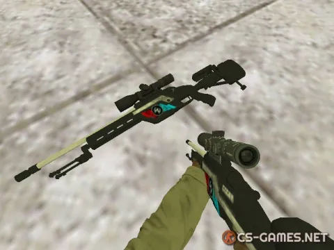 Модель Scout «SSG 08 | CT-Power» для CS 1.6