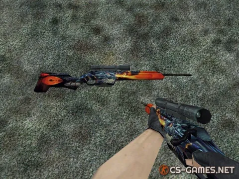 Модель Scout «Dragonfire» для CS 1.6