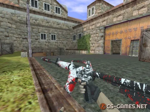 Модель M4A1-S «Victim» для CS 1.6