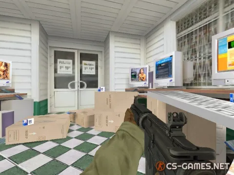 Модель M4A4 из CS:GO для CS 1.6