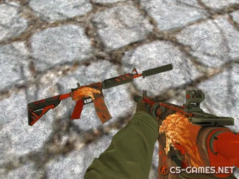 Модель M4A1 «Howl — Вой» для CS 1.6
