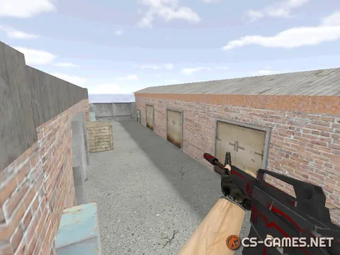 Модель M4A1 «Red Line — Красная линия» для CS 1.6