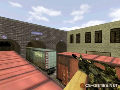 Модель M4A1 «Forest — Лес» для CS 1.6