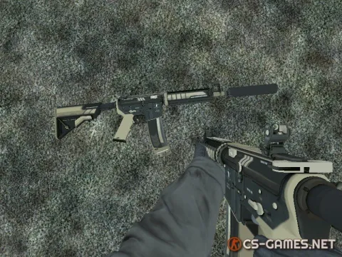 Модель M4A1 «Desert Strike — Пустынная атака» для CS 1.6