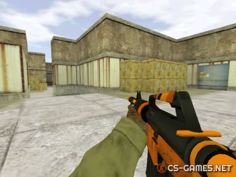 Модель M4A1 «Atomic Alloy — Атомный сплав» для CS 1.6
