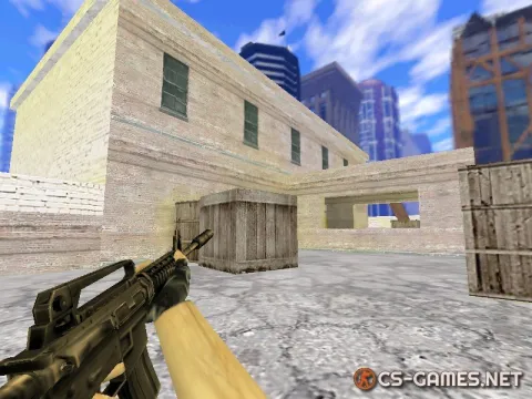 Модель M4A1 «Bronze» для CS 1.6