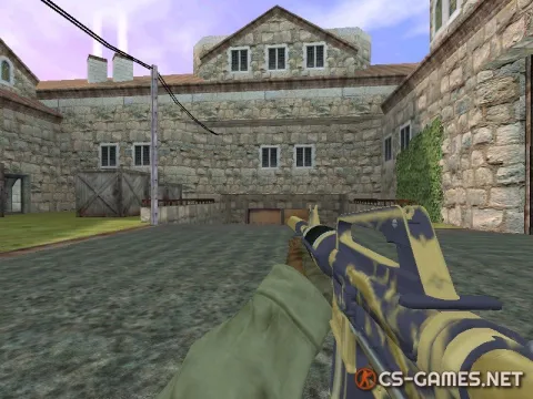 Модель M4A1 «Golden Coil» для CS 1.6