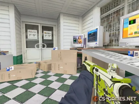 Модель M4A4 «X-Velocity» для CS 1.6