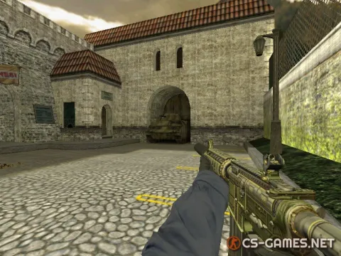 Модель M4A4 «The Battlestar» для CS 1.6
