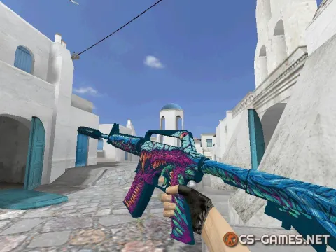 Модель HD M4A1-S «Hyper Beast» для CS 1.6