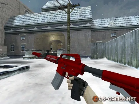 Модель HD M4A1-S «Hot Rod» для CS 1.6