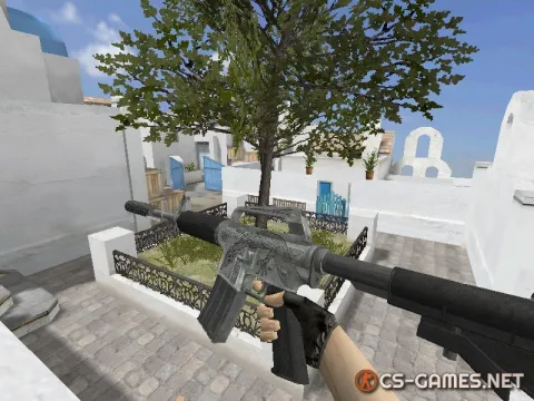 Модель HD M4A1-S «Basilisk» для CS 1.6