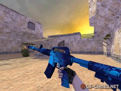 Модель HD M4A1-S «Icarus Fell» для CS 1.6