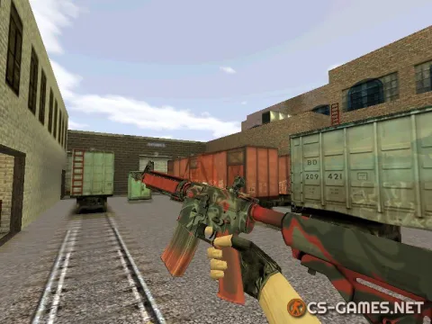 Модель M4A4 «Urban Assault» для CS 1.6