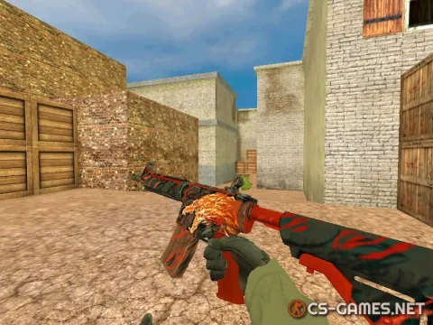 Модель M4A4 «Howl» для CS 1.6
