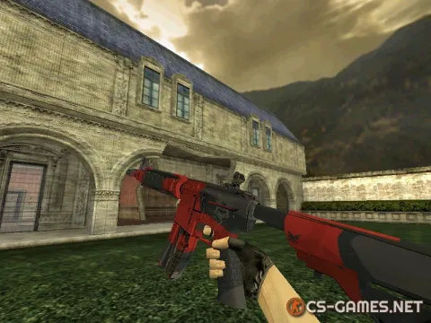 Модель HD M4A4 «Evil Daimyo» CS 1.6