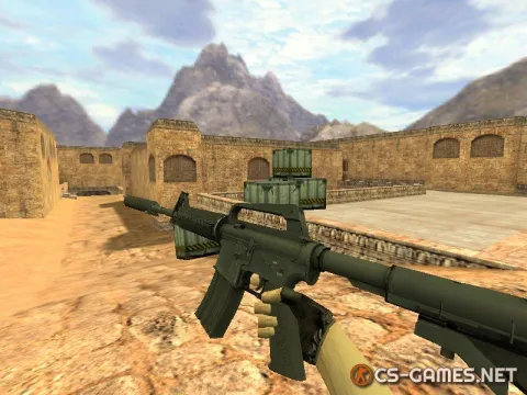 Модель HD M4A1-S из CS:GO для CS 1.6