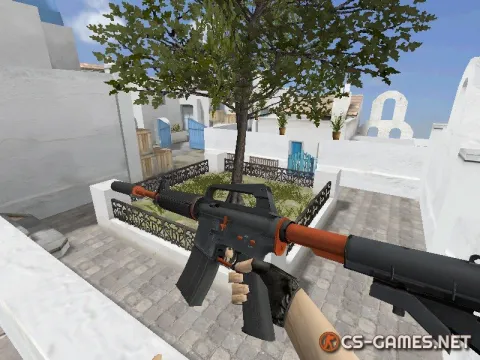 Модель HD M4A1-S «Нитро» для CS 1.6