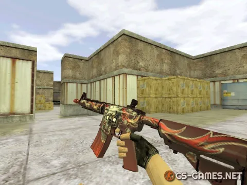 Модель M4A4 «Kill Confirmed» для CS 1.6
