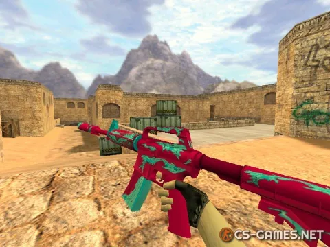 Модель HD M4A1-S «Дух воды» для CS 1.6