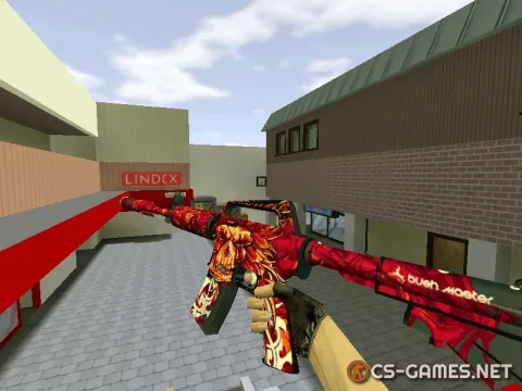 Модель HD M4A1-S «Bush Master» CS 1.6