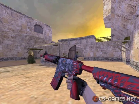 Модель HD M4A4 «Tokolosi» для CS 1.6